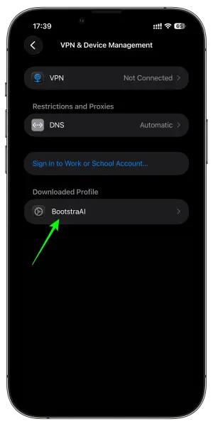 Bootstra AI Install Step 1