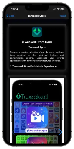 Install iTweaked Store with iOSPack